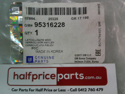 Holden CG Captiva Genuine Rear Tail Gate Latch Actuator Assembly New Part