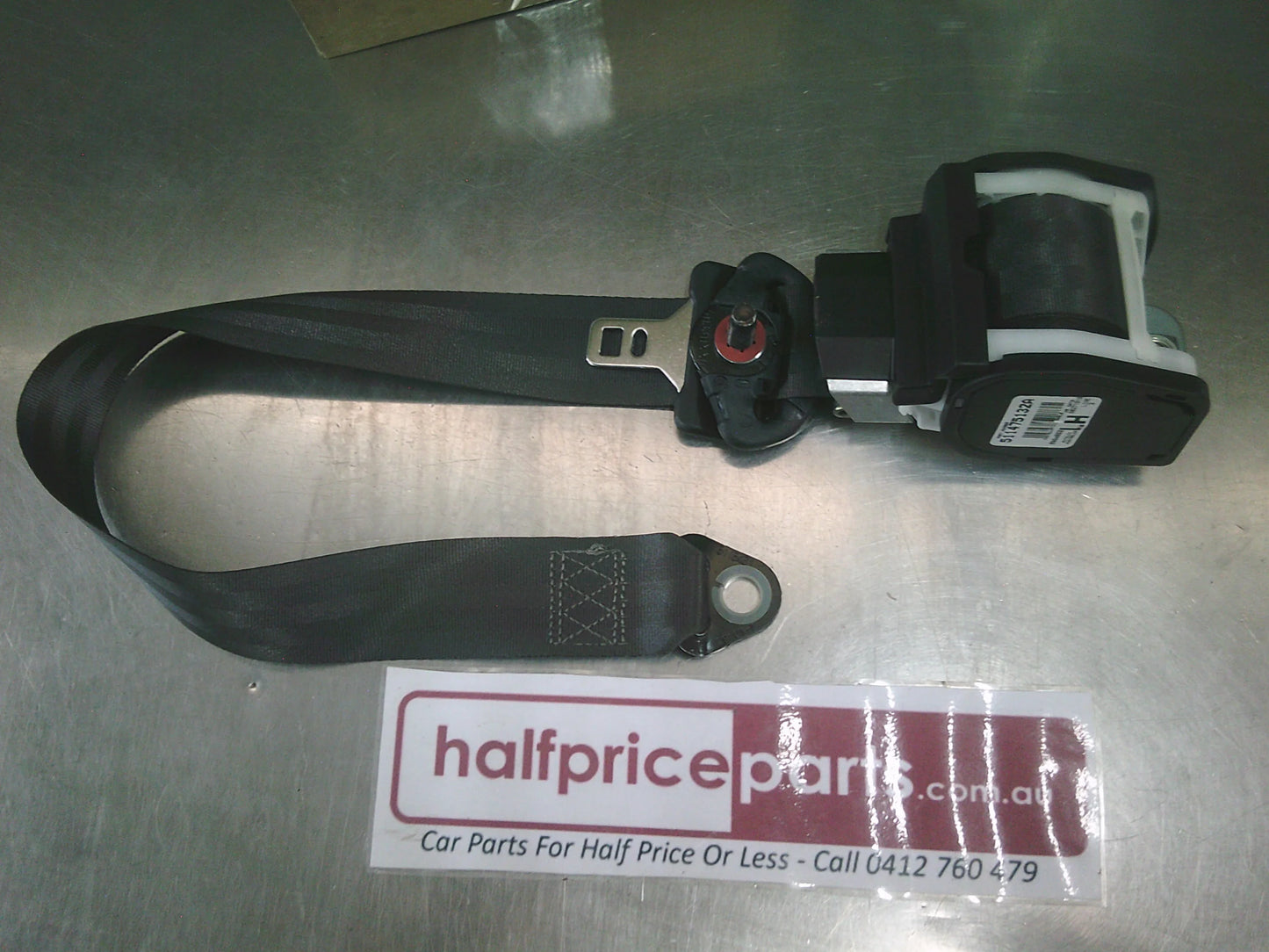 Holden VX Commodore Genuine Left Hand Front Seat Belt (Anthracite) - New Part