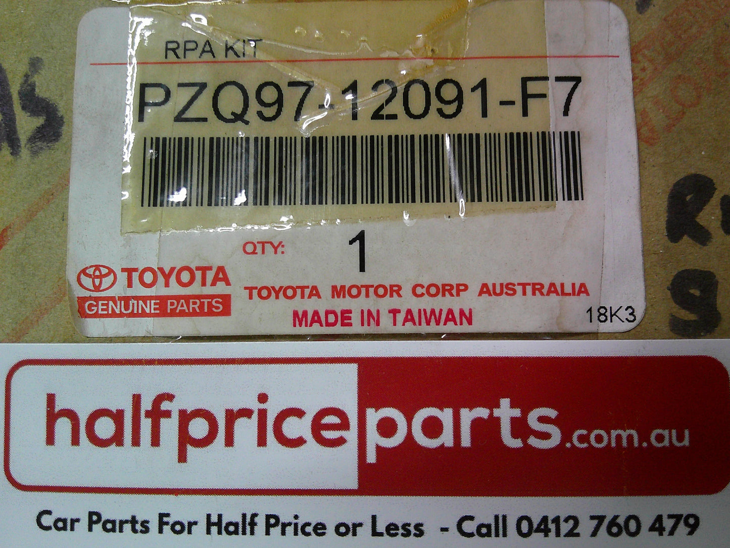 Toyota Corolla Sedan Genuine Rear Parking Assist System 4 Head (Factory Silver x3 1 Head Black) New Part