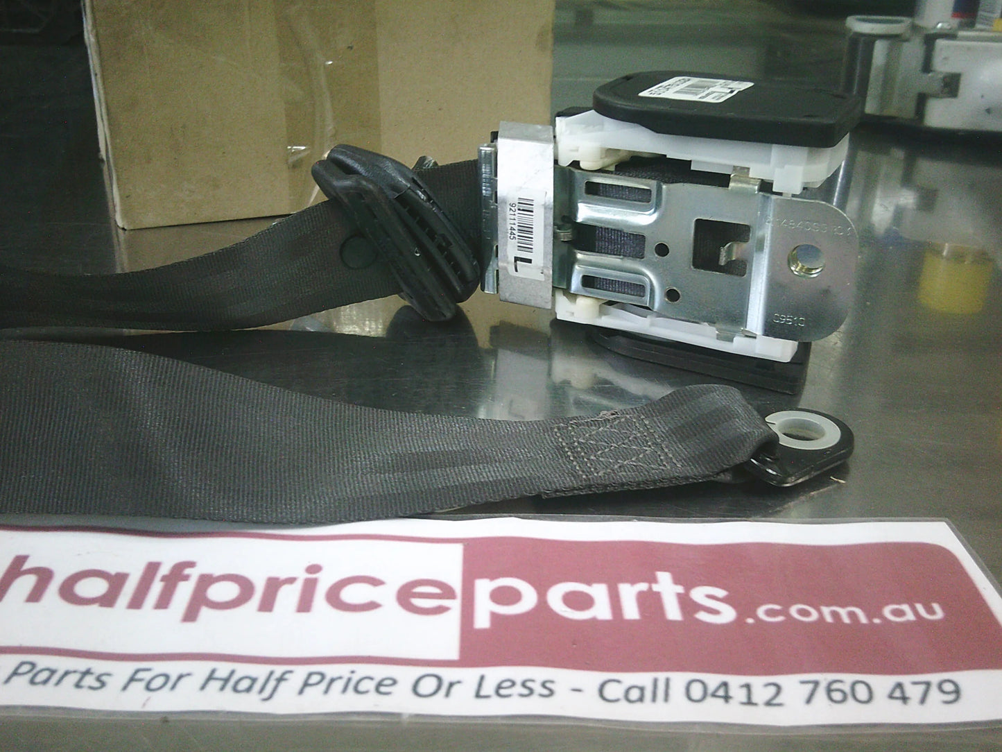 Holden VX Commodore Genuine Left Hand Front Seat Belt (Anthracite) - New Part