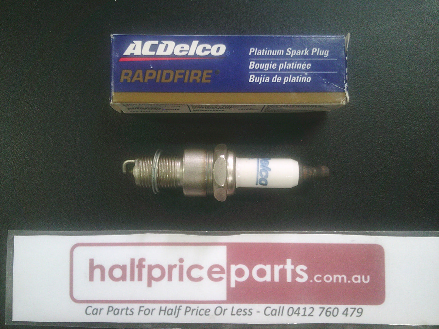 ACDelco Rapidfire Spark Plugs Suits Alfa Romeo/Audi/Austin/BMW/Chrysler/Citroen/Daewoo/Daihatsu/Fiat/Ford/Holden/Honda/Hyundai/Jaguar/Landrover/Mazda/Mercedes-Benz/Mitsubishi/Nissan/Rover/Porsche/Rover/Subaru/Triumph/VW/Volvo New Part