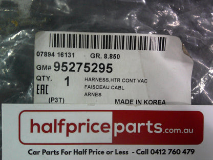 Holden TJ Trax Genuine HVAC Heater Control Vacuum Harness New