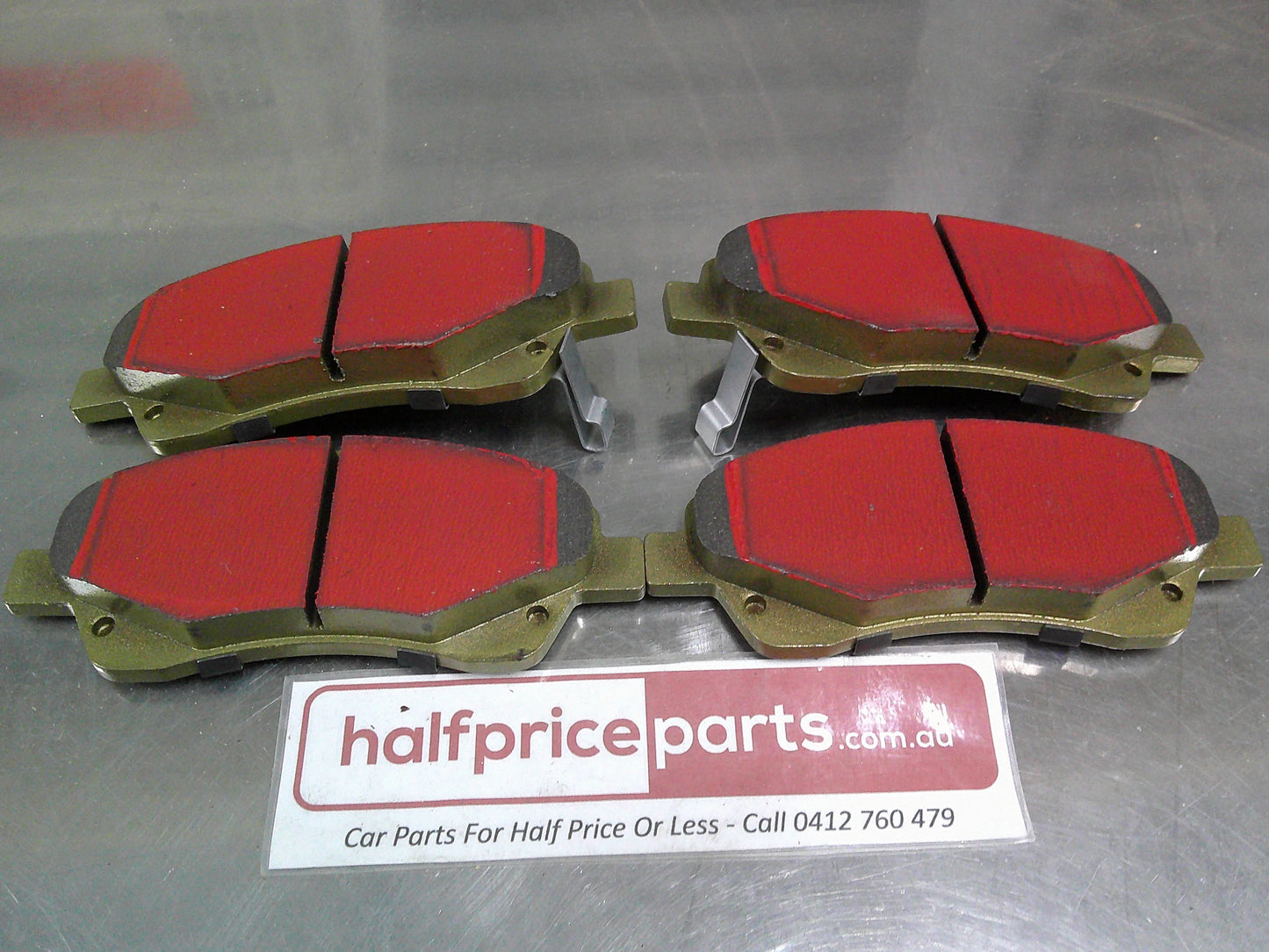 RDA Front Heavy Duty Disc Brake Pad Set Suits Toyota Avensis New Part