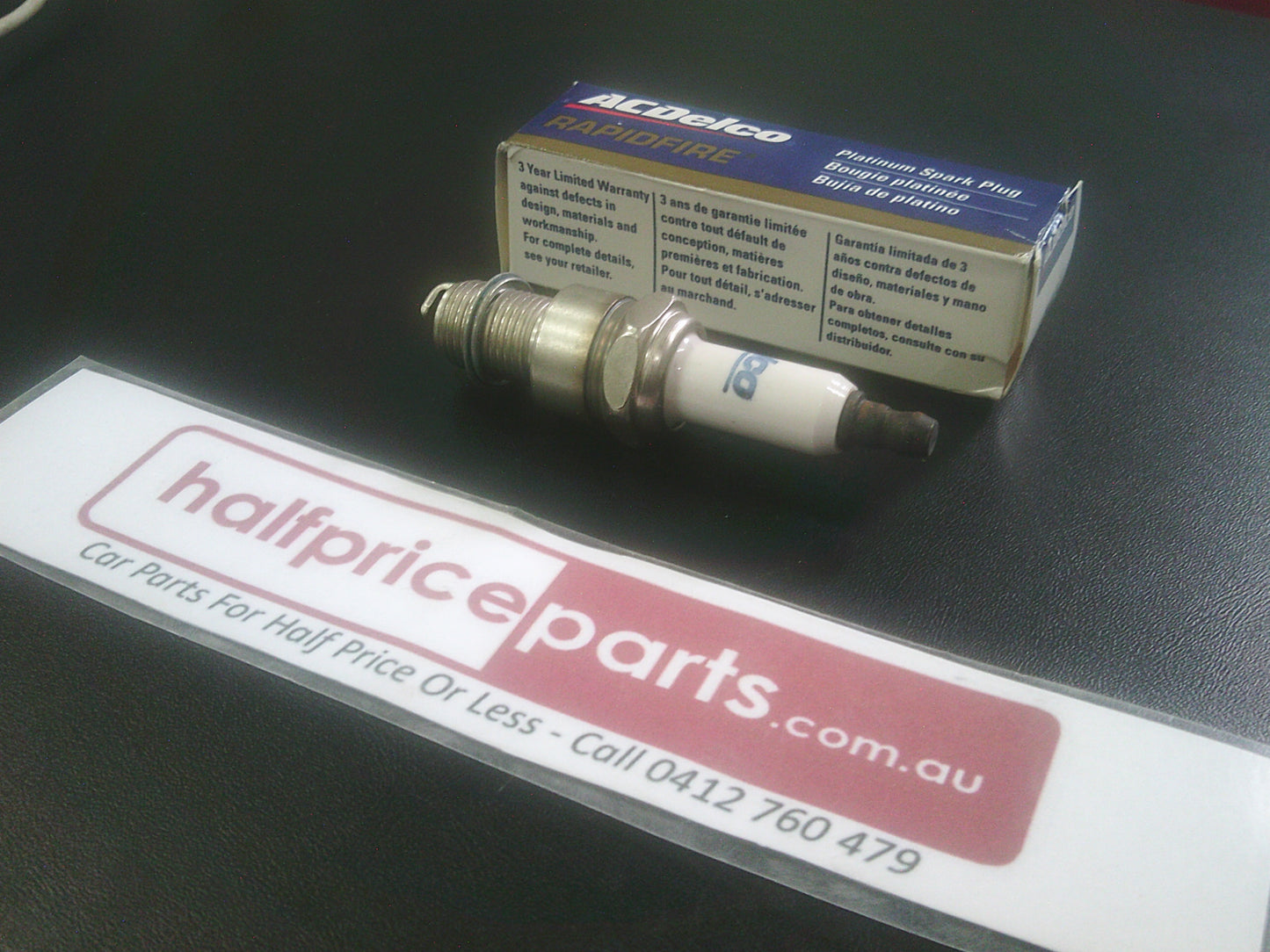 ACDelco Rapidfire Spark Plugs Suits Alfa Romeo/Audi/Austin/BMW/Chrysler/Citroen/Daewoo/Daihatsu/Fiat/Ford/Holden/Honda/Hyundai/Jaguar/Landrover/Mazda/Mercedes-Benz/Mitsubishi/Nissan/Rover/Porsche/Rover/Subaru/Triumph/VW/Volvo New Part