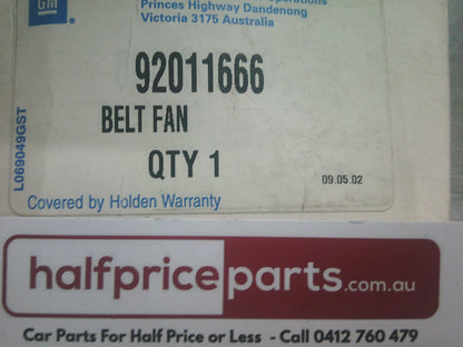 Holden Commodore Genuine Drive Belt - New Part