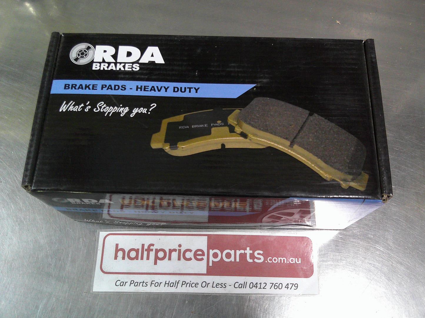 RDA Front Heavy Duty Disc Brake Pad Set Suits Toyota Avensis New Part