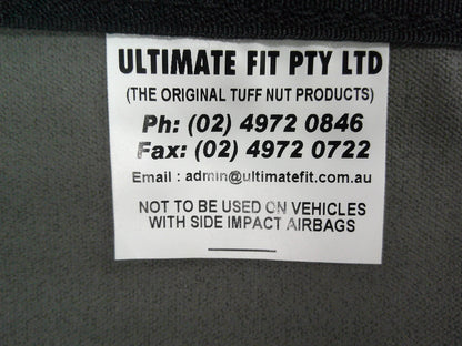 Tuffnut HD Canvas Front Seats Back Cover - Replacement Only - Suits Holden RG Colorado/Isuzu D-Max  New Part