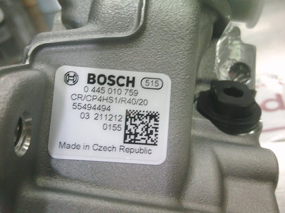 Holden ZB Commodore Genuine Diesel High Pressure Fuel Pump - New Part