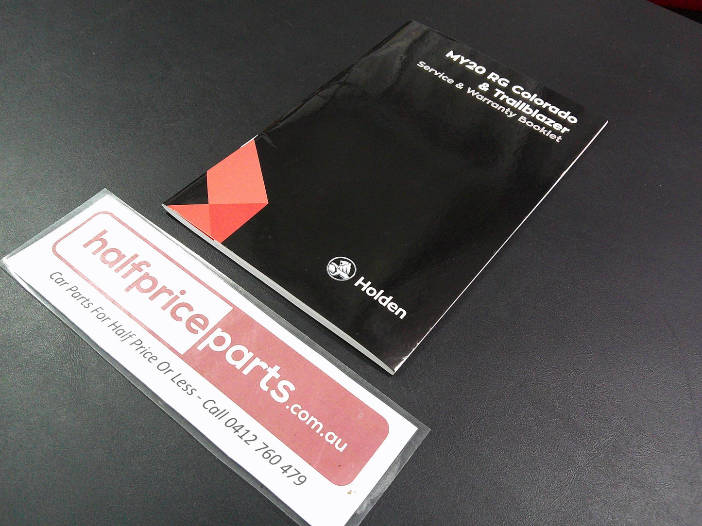 Holden MY20 RG Colorado/Trailblazer Genuine Service And Warranty Booklet New Part