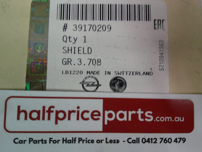 Holden BK Astra Genuine Heat Shield New Part