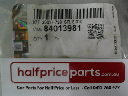 Holden Equinox Genuine Left Or Right Hand Bonnet Side Weatherstrip New Part