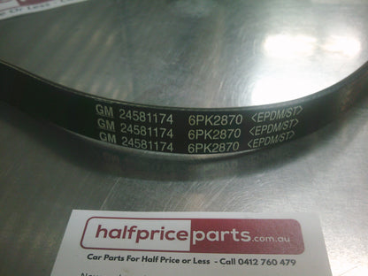 GM Holden RG Colorado Serpentine Belt -  New Part