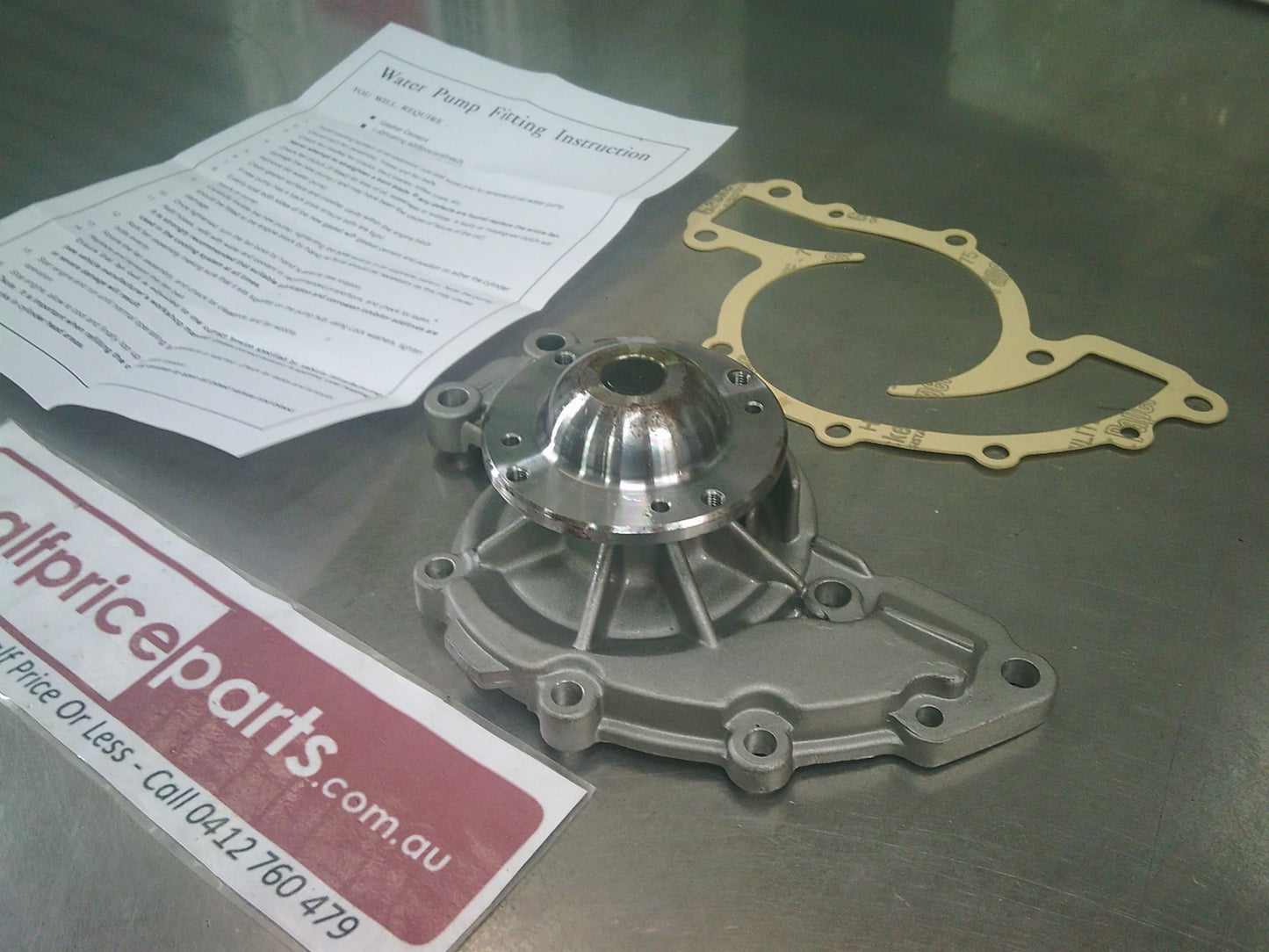 Holden VT/VX/VY V6 Commodore Genuine Water Pump Kit With Gasket New Part
