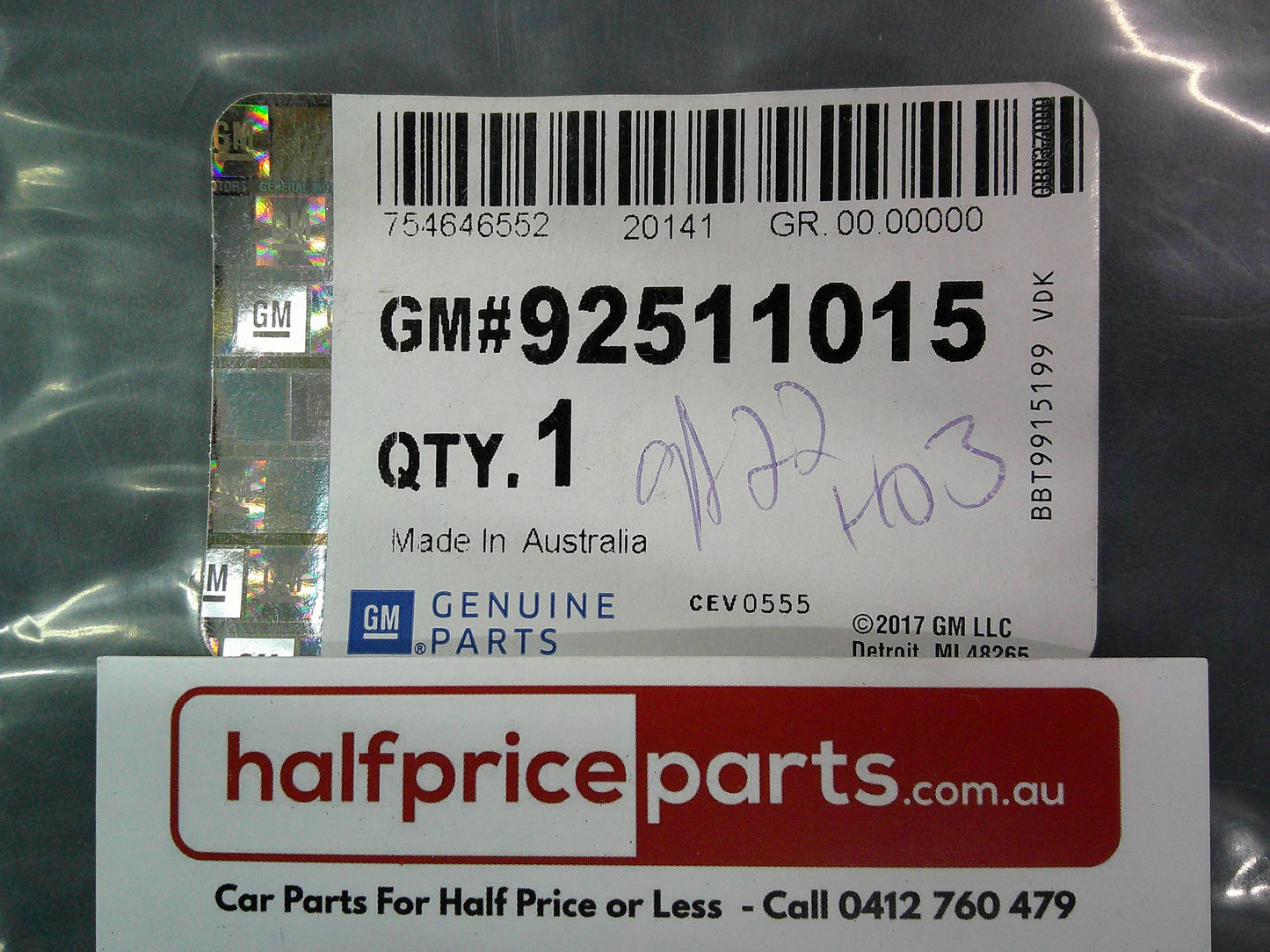 Holden MY20 RG Colorado/Trailblazer Genuine Service And Warranty Booklet New Part