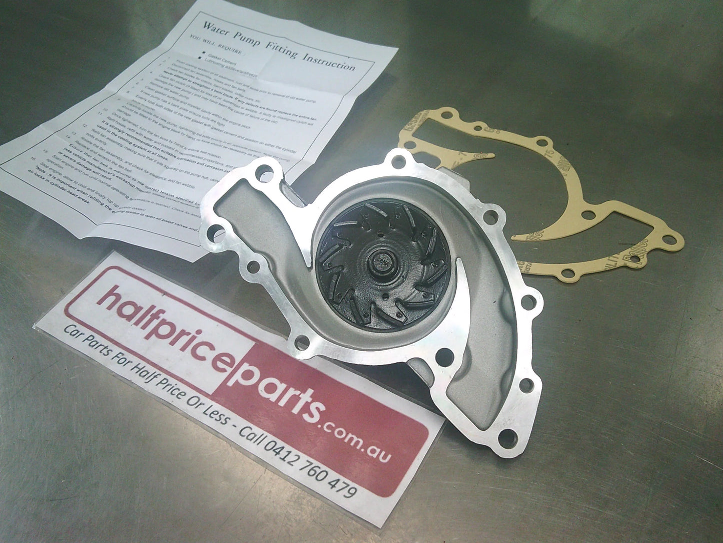 Holden VT/VX/VY V6 Commodore Genuine Water Pump Kit With Gasket New Part