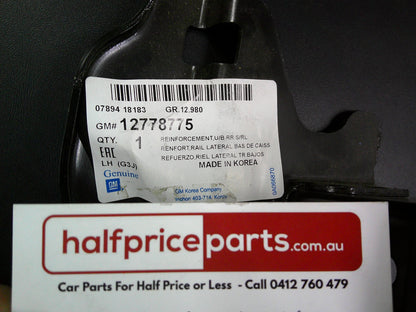 Holden EV Volt Genuine Underbody Side Rail Reinforcement New