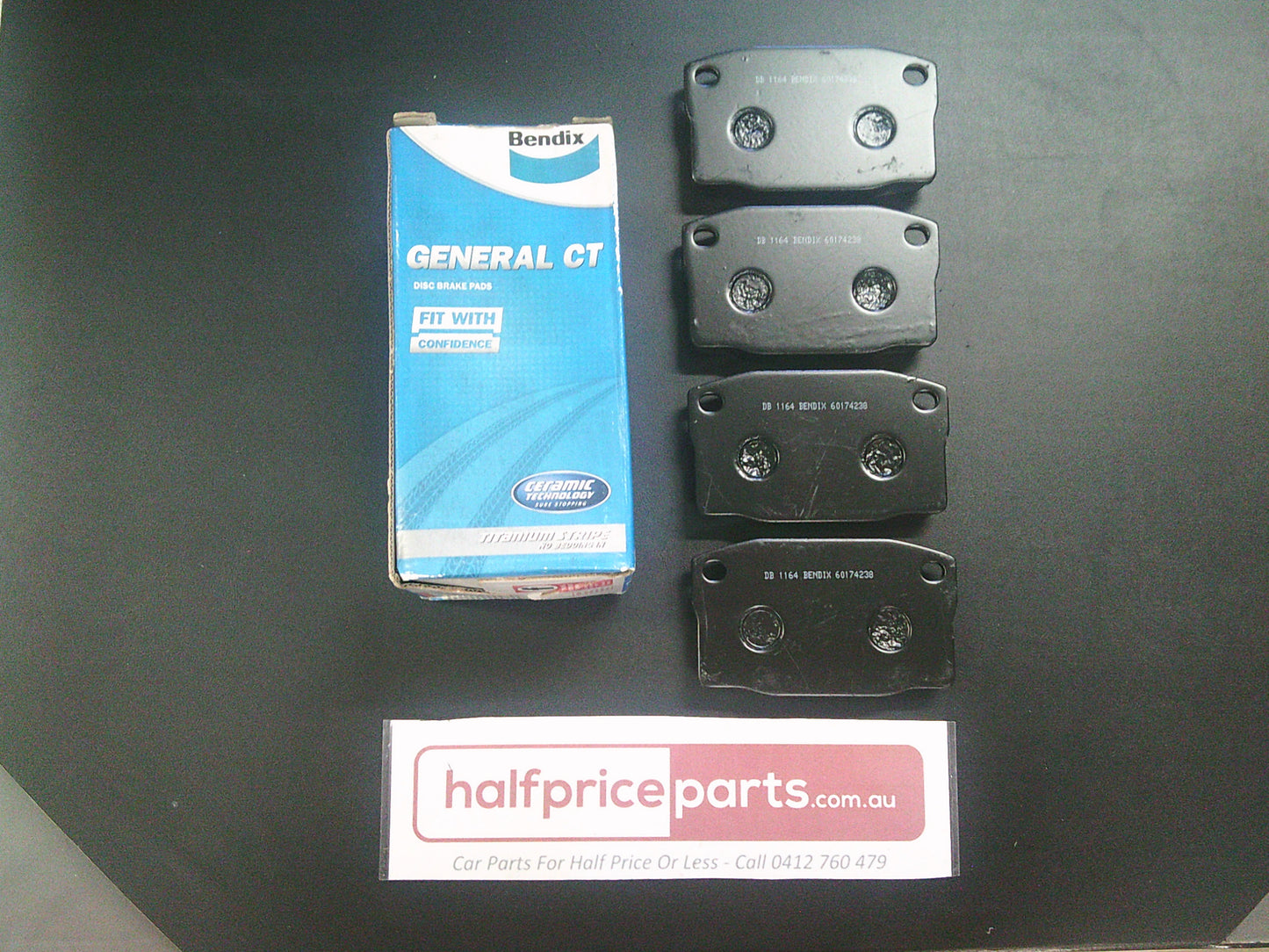 Bendix Front Brake Pad Set Suits Daewoo New Part