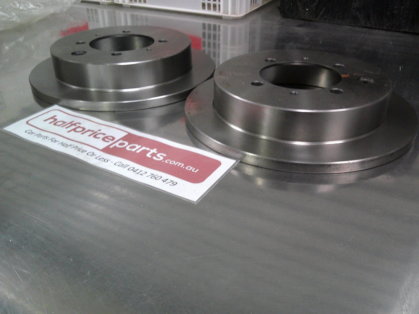 RDA Rear Disc Brake Rotors Suits Hyundai Sonata 263mm (Sold As Pair) New Part