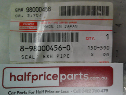 Holden RC Colorado / Isuzu D-Max Genuine Exhaust Pipe Seal New Part
