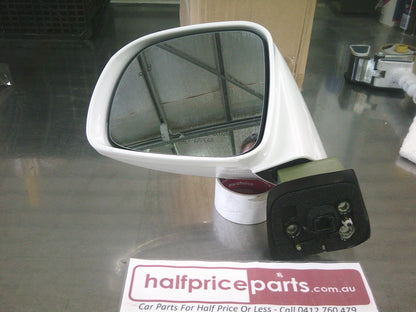 Holden Captiva Genuine Left Hand Outer Side Mirror (Pearl White) VGC - Used Part