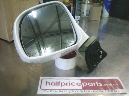 Holden Captiva Genuine Left Hand Outer Side Mirror (Pearl White) VGC - Used Part