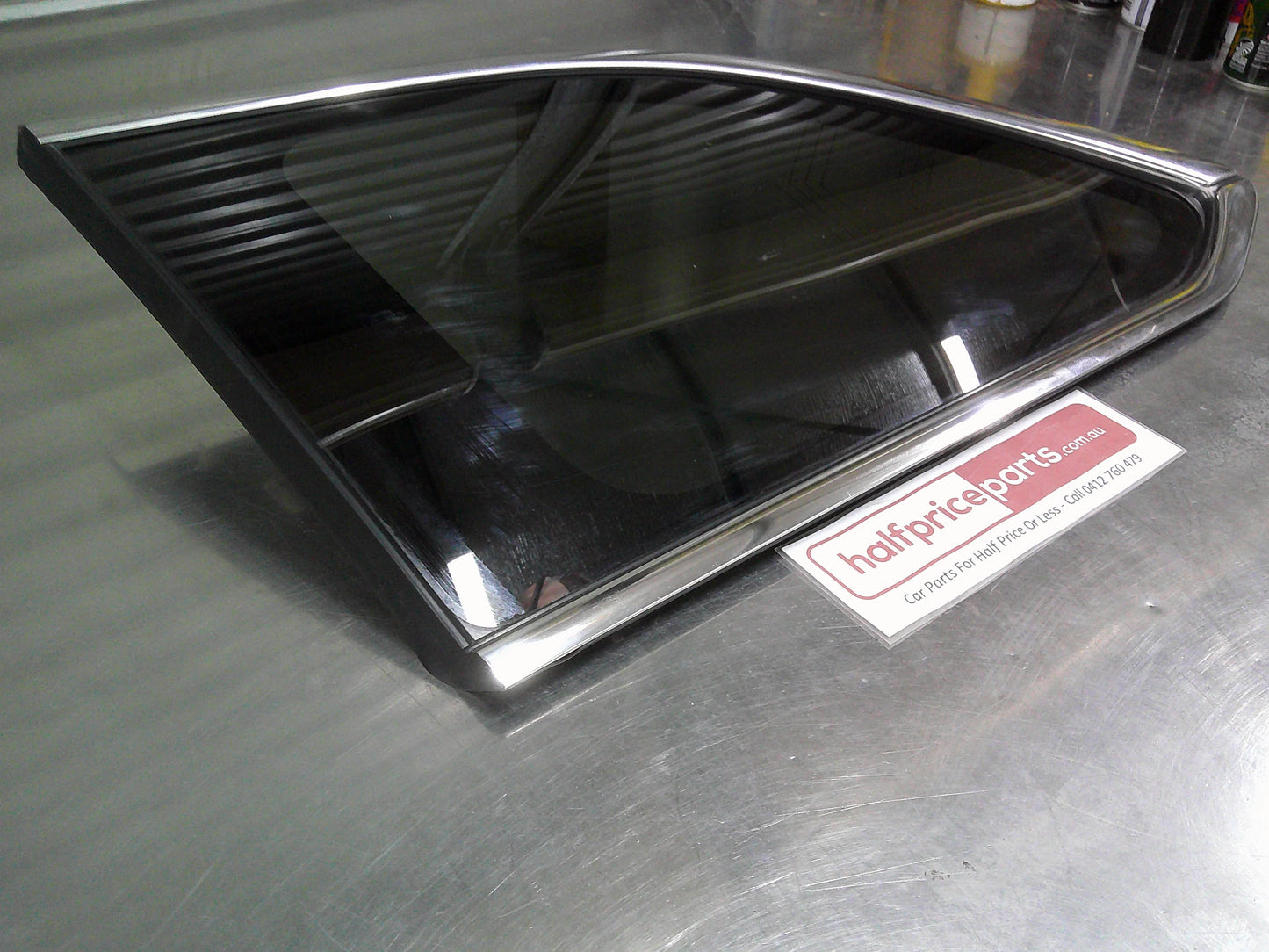 Toyota Kluger Genuine Left Hand Rear Quarter Glass Chrome Trim Factory Tint New Part