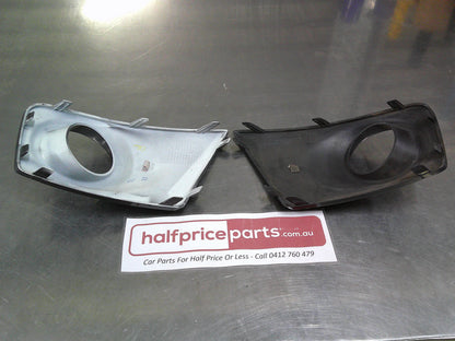 Mitsubishi ML/MN Triton Genuine Fog Light Cover Pair (Gray) Used Part