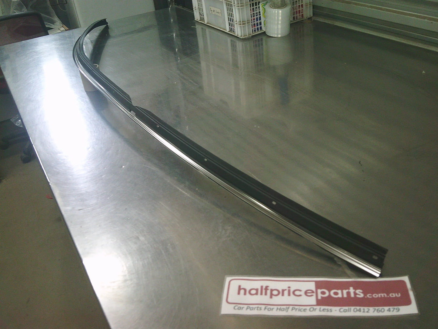 Holden WH Statesman Series II Genuine Left Hand Drop Rail Moulding Chrome New Part