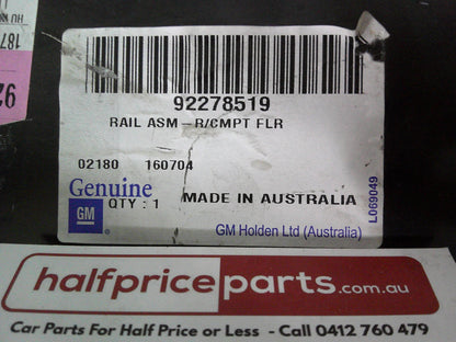 Holden VF Commodore Genuine Rear Floor Compartment Panel New Part