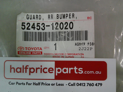 Toyota Corolla Hatch Back ZRE152R Genuine Rear Bumper Valance New Part