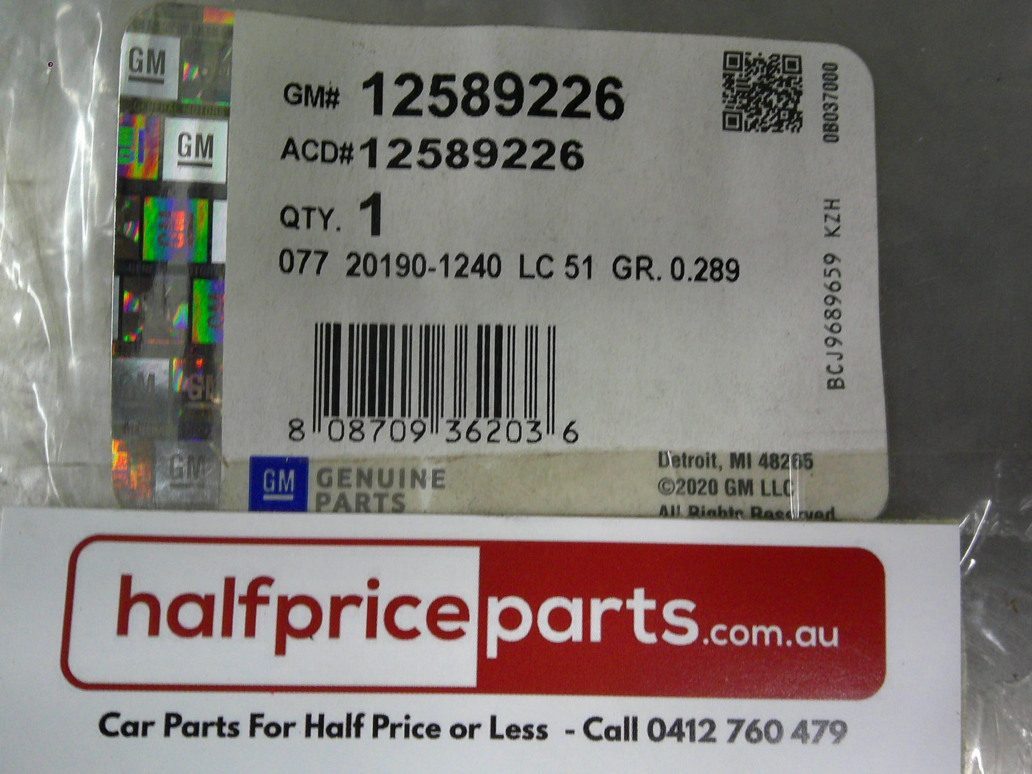 Holden VT/VX/VY/VZ Commodore LS1 5.7Ltr Genuine Engine Head Gasket New Part