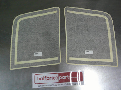 Holden VE Commodore Sedan Genuine Rear Boot Spoiler Decals Left Hand & Right Hand Black New Part