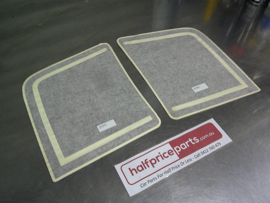 Holden VE Commodore Sedan Genuine Rear Boot Spoiler Decals Left Hand & Right Hand Black New Part