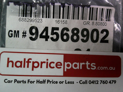 Holden TJ Trax Genuine Fan Warning Label New Part