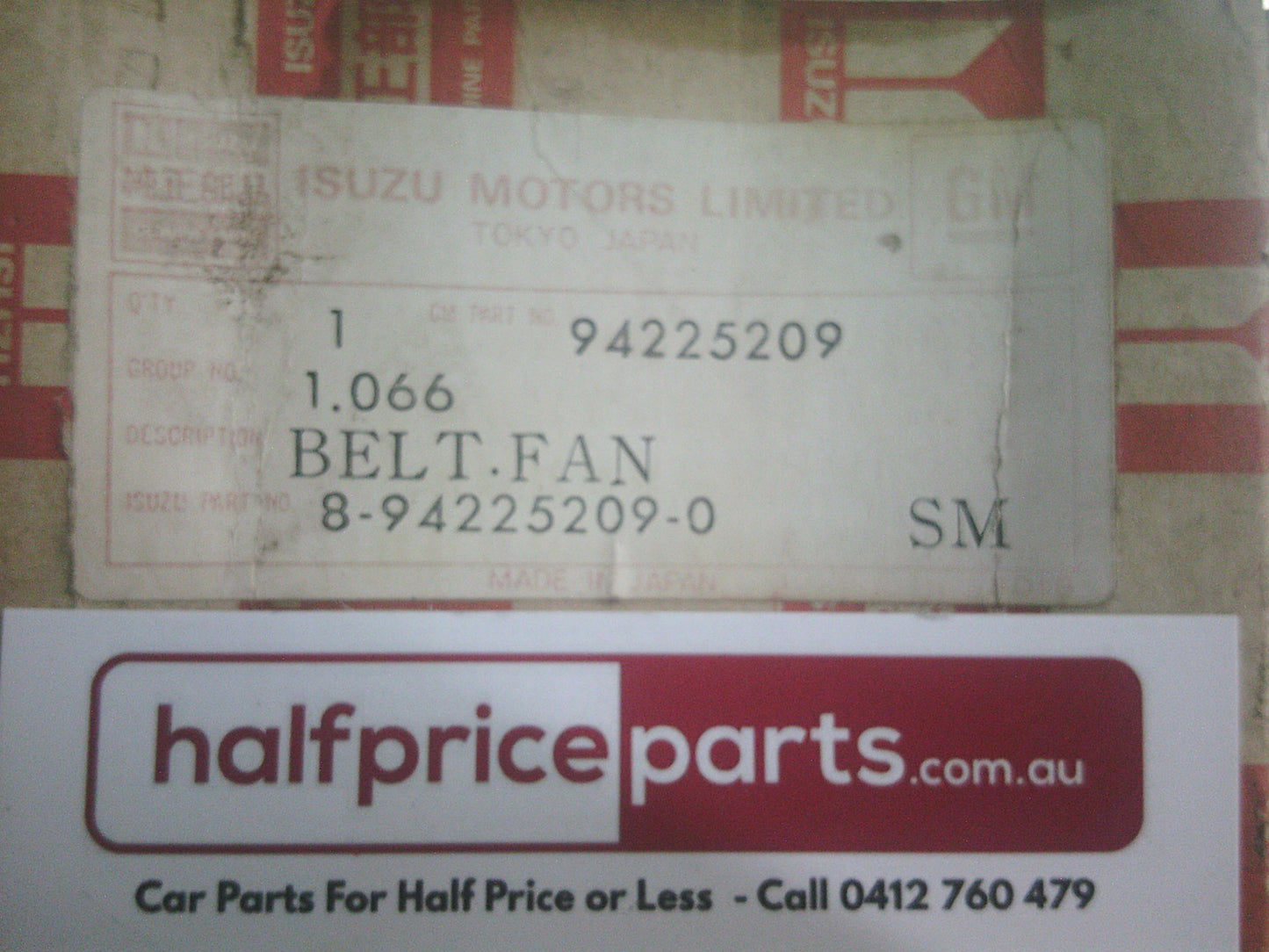 Holden KB Rodeo Genuine Fan Belt - New Part