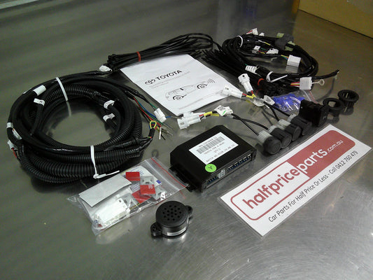 Toyota Hilux Workmate/SR/SR5 Genuine Front 4 Head Parking Assist Wiring Harness Kit (Factory Black) New Part
