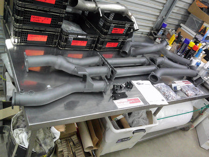 Redback Extream Heavy Duty Cat Back Twin System Exhaust 3 Inch (Read Ad) Suits Toyota Landcruiser 79 Series New Part