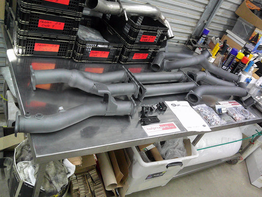 Redback Extream Heavy Duty Cat Back Twin System Exhaust 3 Inch (Read Ad) Suits Toyota Landcruiser 79 Series New Part