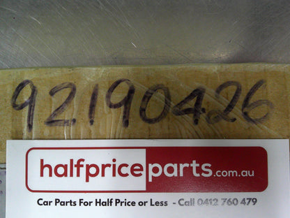 Holden VE Commodore Sedan Genuine Rear Boot Spoiler Decals Left Hand & Right Hand Black New Part
