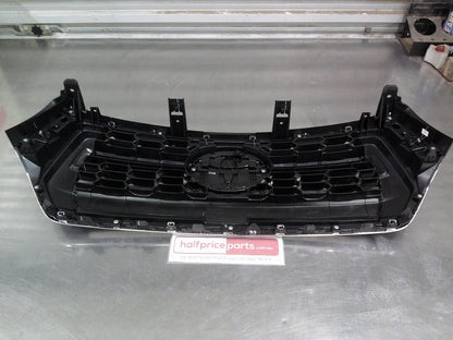 Toyota Hilux Genuine Front Grille Black and Chrome With Emblem New Part