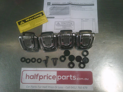 Holden Colorado RG Genuine Over Rail Tub Liner Fitting Kit  New Part