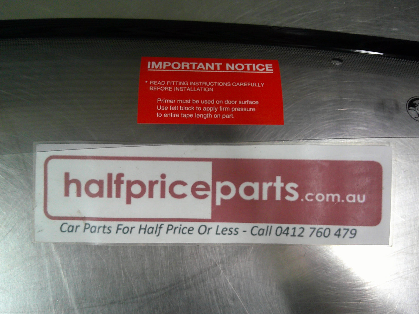 Holden VE-VF Commodore Genuine Left Hand Front Weather Shield New Part