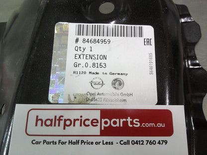 Holden ZB Commodore Genuine Front Wheel Panel Extension Panel New Part