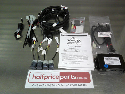 Toyota Corolla Sedan Genuine 4 Head Rear Parking Assist Kit (Factory Celestite Gray) (1K3)New Part