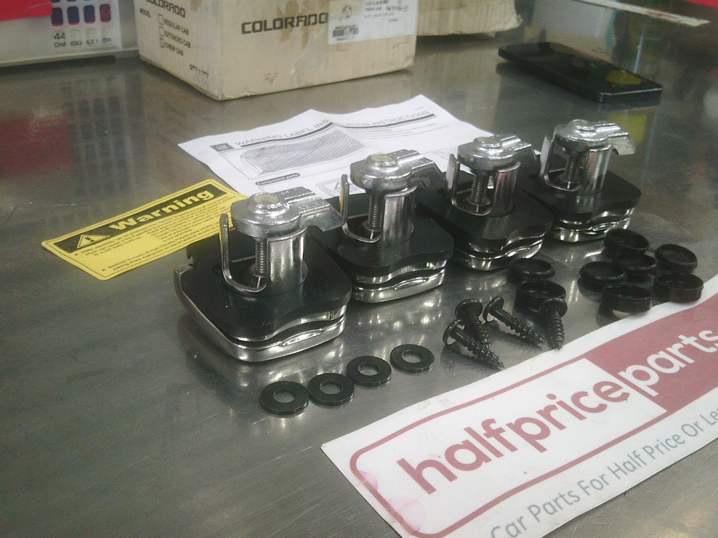 Holden Colorado RG Genuine Over Rail Tub Liner Fitting Kit  New Part