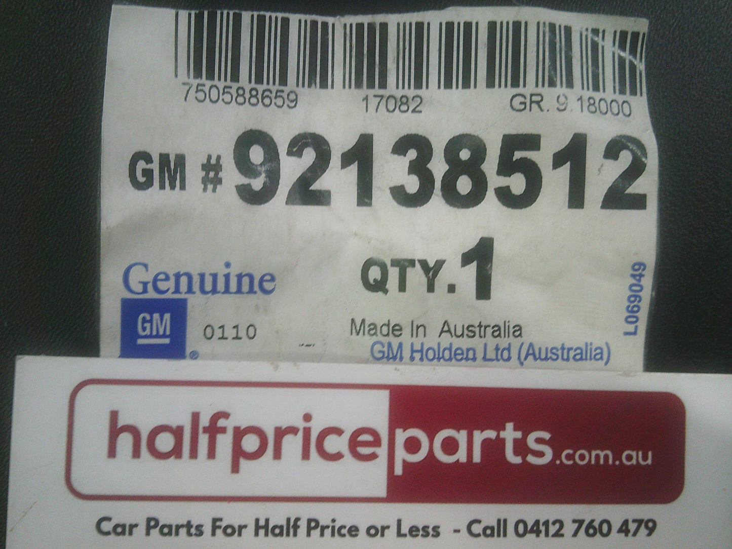 Holden VS/VT Commodore Genuine Idler Pulley Bolt New