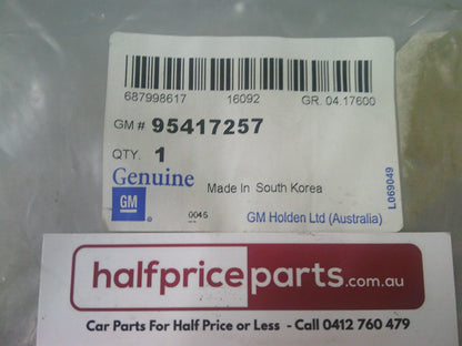 Holden JH Cruze Sedan Genuine Left Hand  Front Lower Door Weatherstrip (Passenger) New Part