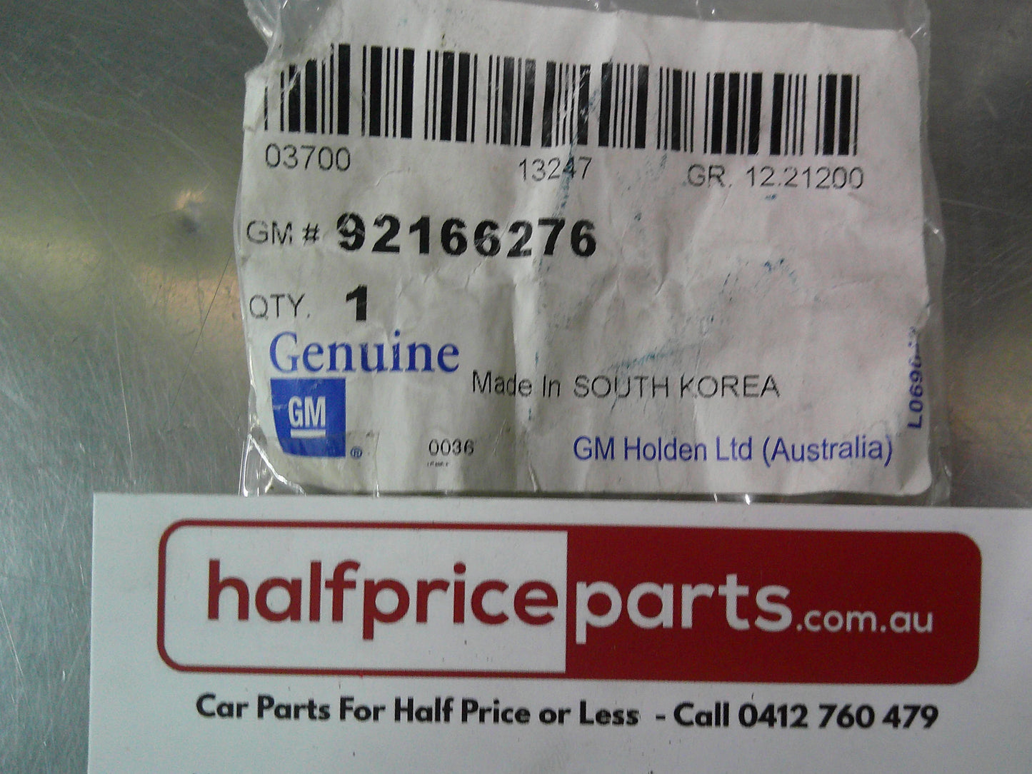 Holden VE Commodore Sedan Genuine Boot Lid Rubber Bump Stop New Part