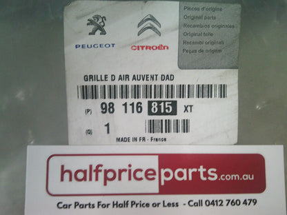 Peugeot Expert 4 Genuine Front Lower Windscreen Cowl Set (Both Left And Right)  New Part