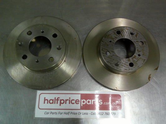 RDA Front Disc Rotors Standard Vented Suits Honda Accord SZ Hatch Back (Sold AS Pair Only) New Part